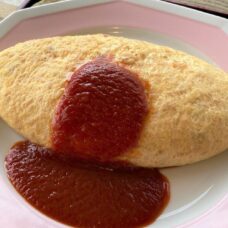 トロッと産みたて卵のオムライス _ひかりのさとファームレストラン